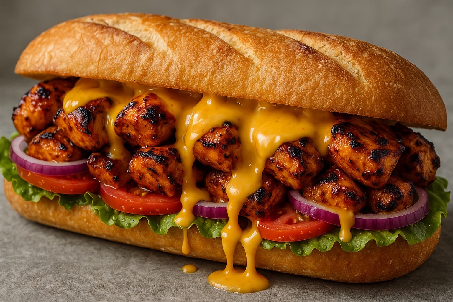 Menu Sandwich Tandoori